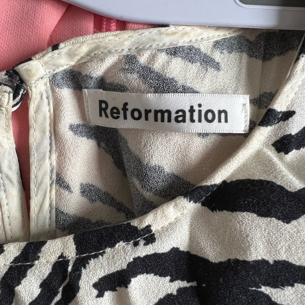 Reformation Zebra Dress - Picture 3 of 3